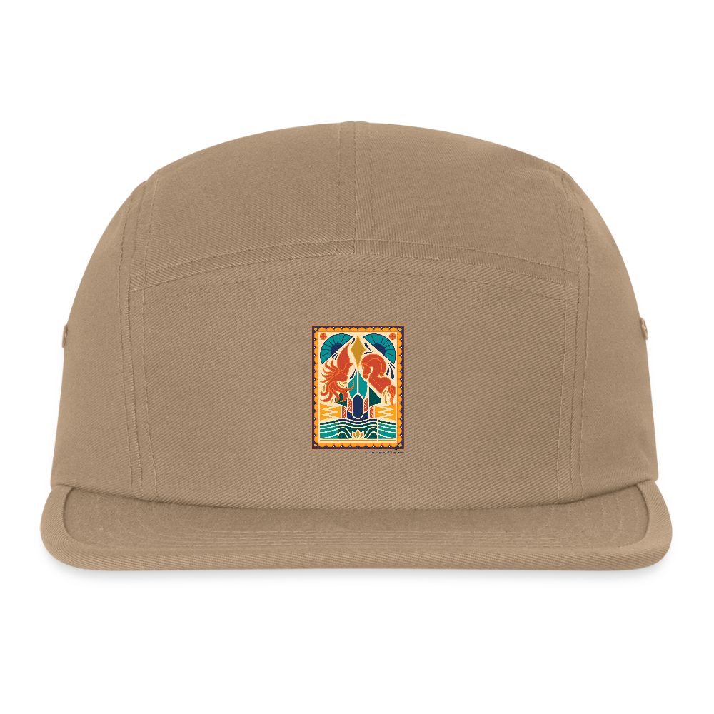 Echo’s van Java Cap – Javaanse Culturele Pet | Unisex | Verstelbaar - khaki