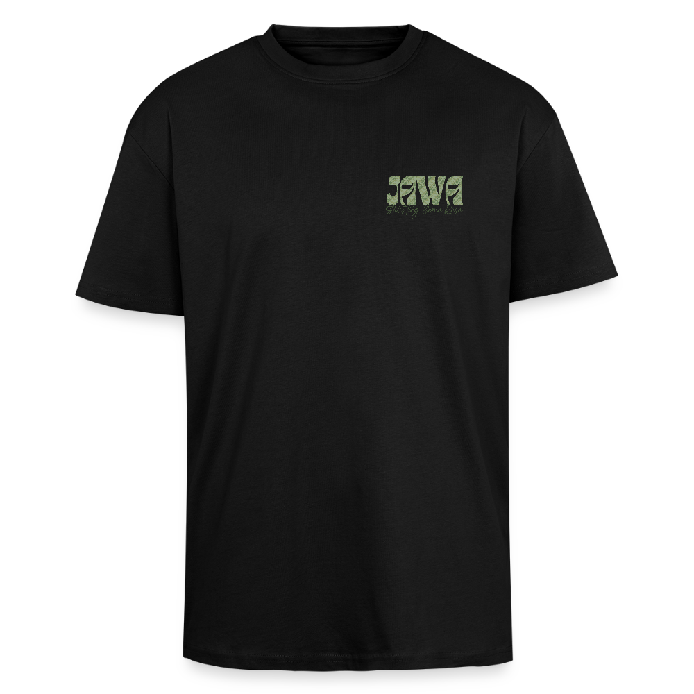 SGR T-Shirt "Aku Wong Jawa" | Heavy Oversized T-Shirt - black