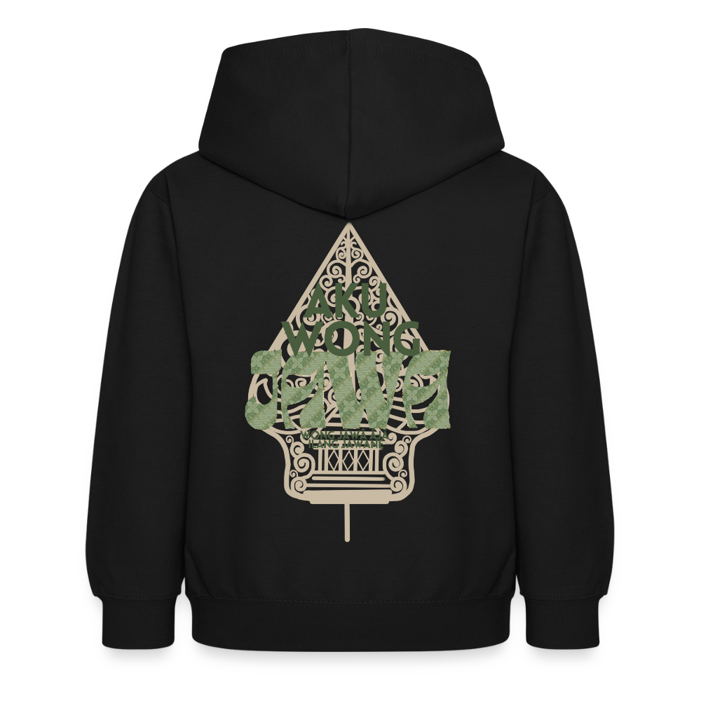 SGR Aku Wong Jawa Kids Hoodie – Javaanse Culturele Kinder Trui | Unisex |Kids Hoodie - black