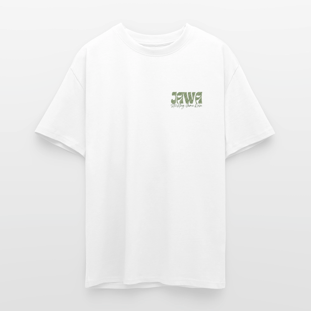 SGR T-Shirt "Aku Wong Jawa" | Heavy Oversized T-Shirt - white