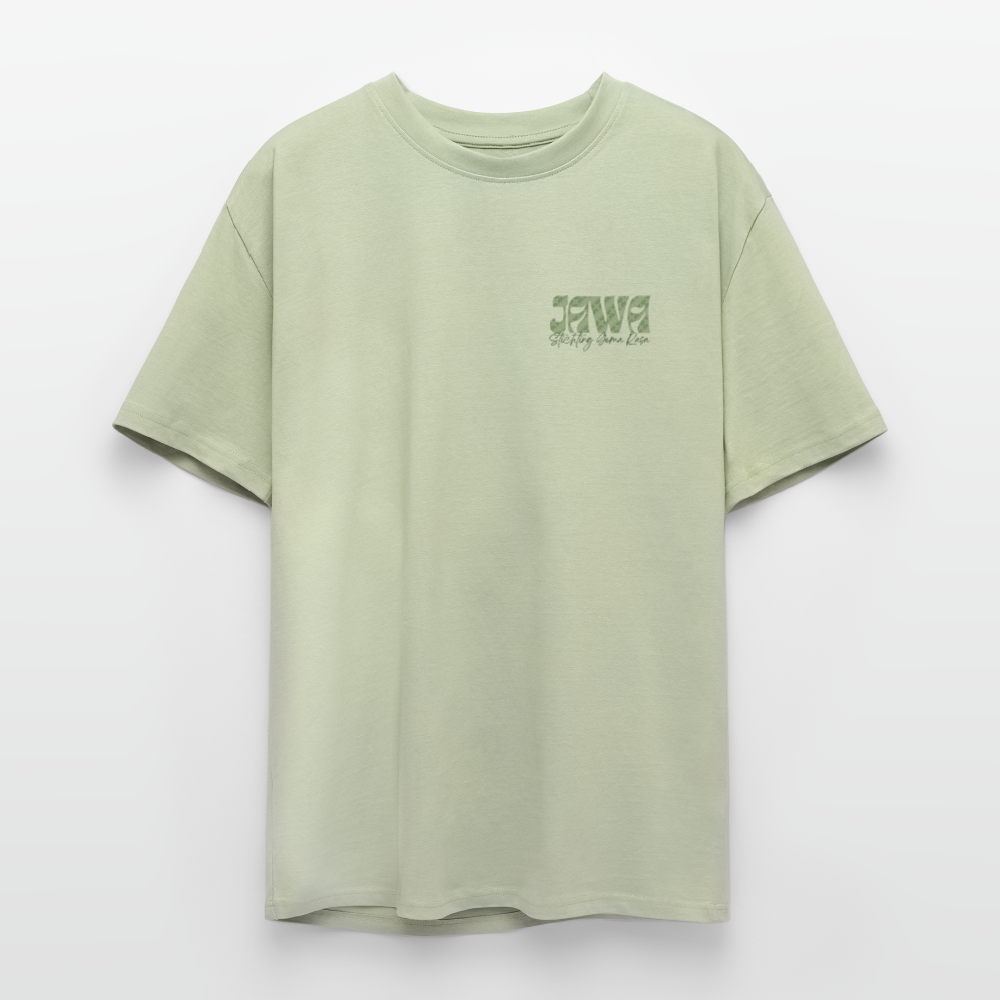 SGR T-Shirt "Aku Wong Jawa" | Heavy Oversized T-Shirt - soft salvia 