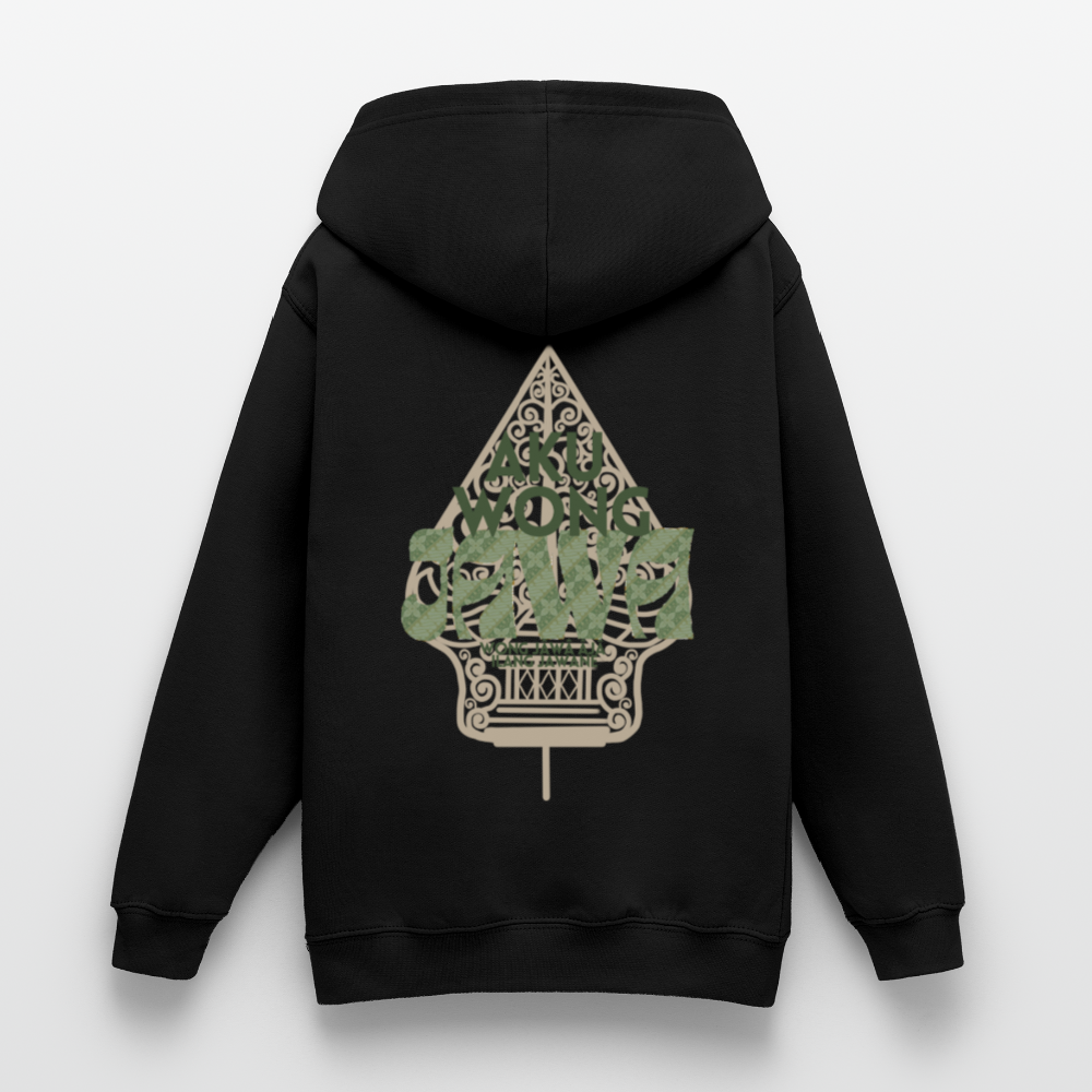 SGR Aku Wong Jawa Teen Hoodie – Javaanse Culturele Jongeren Trui | Unisex | Teen Hoodie - black