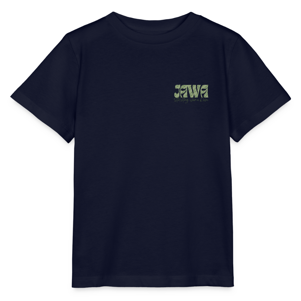 SGR Aku Wong Jawa Kids T-Shirt – Javaans Cultureel Kinder Shirt | Unisex |Kids’ T-Shirt - navy