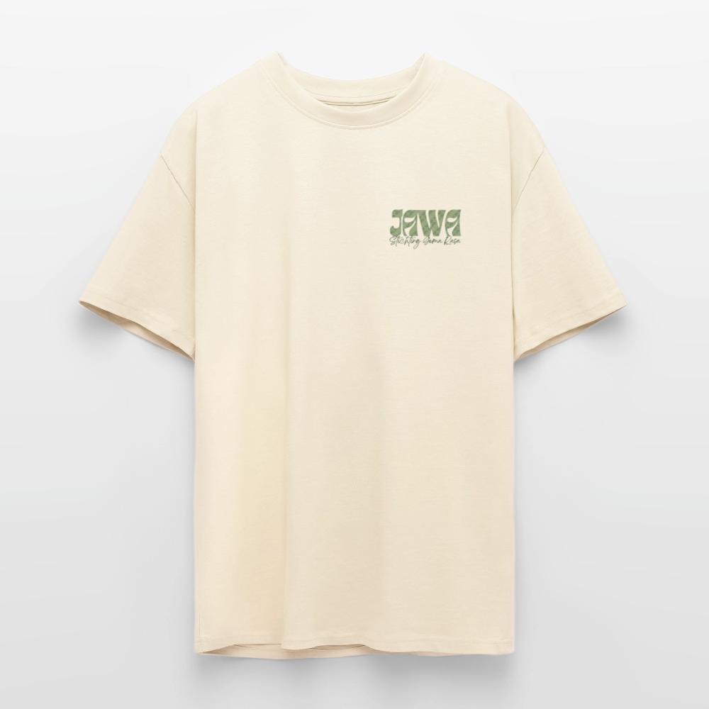 SGR T-Shirt "Aku Wong Jawa" | Heavy Oversized T-Shirt - creme