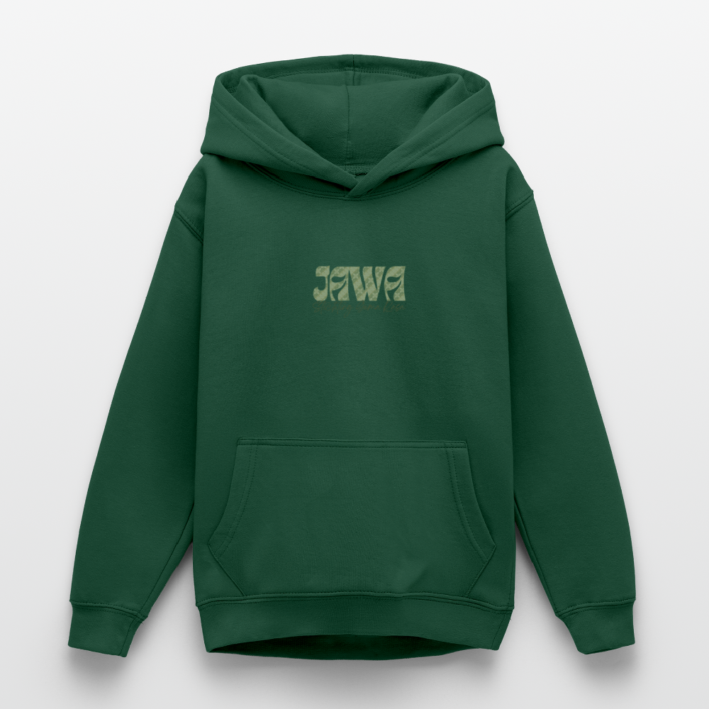 SGR Aku Wong Jawa Teen Hoodie – Javaanse Culturele Jongeren Trui | Unisex | Teen Hoodie - bottle green