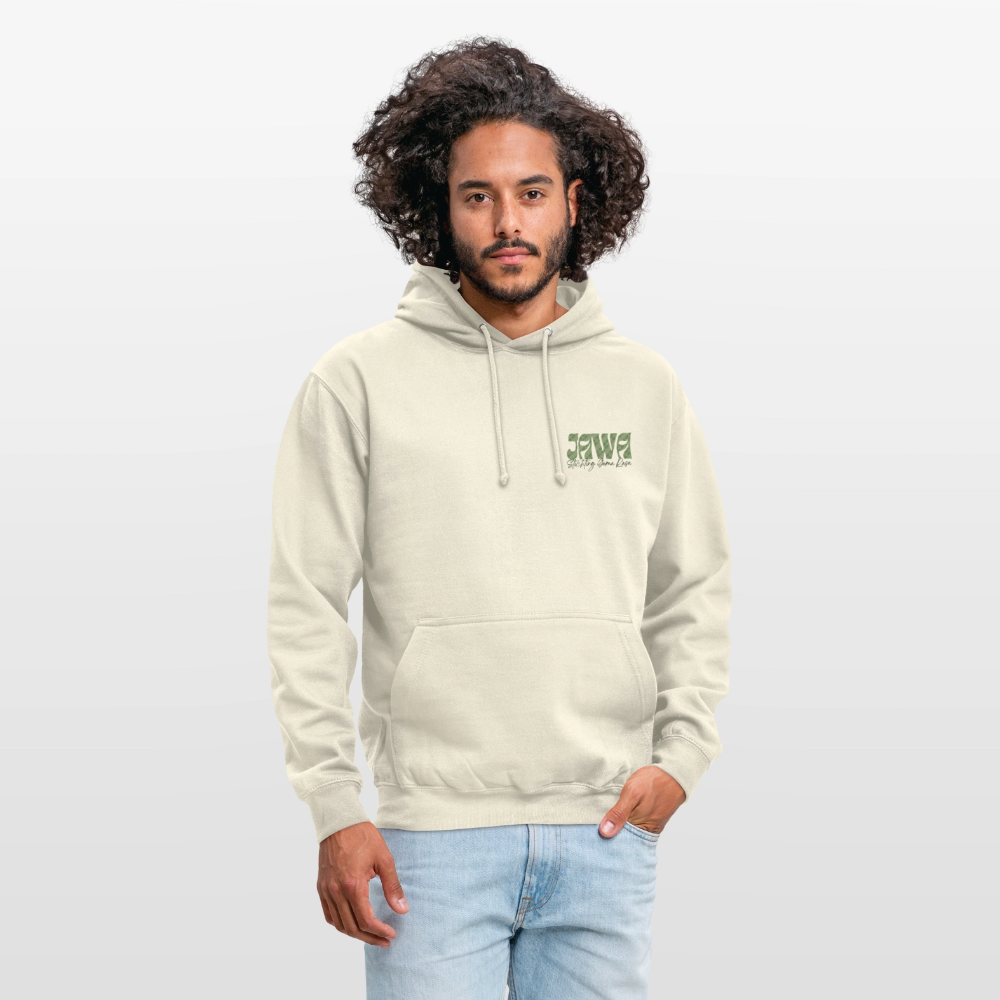 SGR Aku Wong Jawa Unisex Hoodie – Javaanse Culturele Trui | Comfort Fit - vanilla