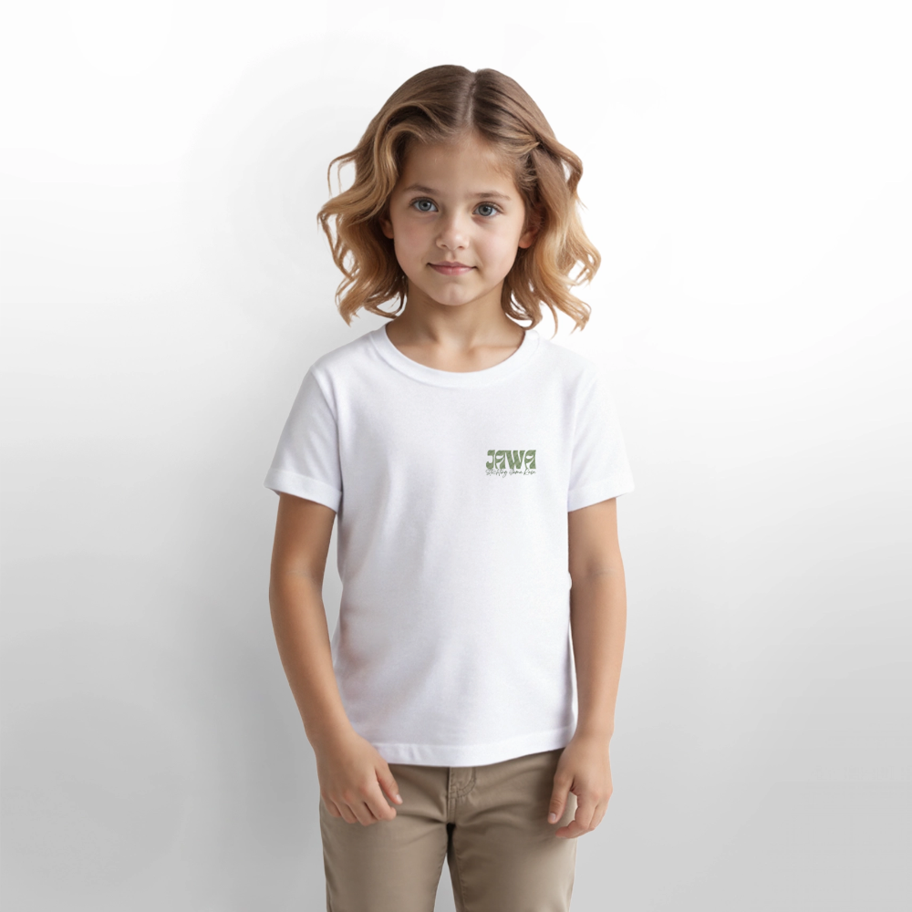 SGR Aku Wong Jawa Kids T-Shirt – Javaans Cultureel Kinder Shirt | Unisex |Kids’ T-Shirt - white