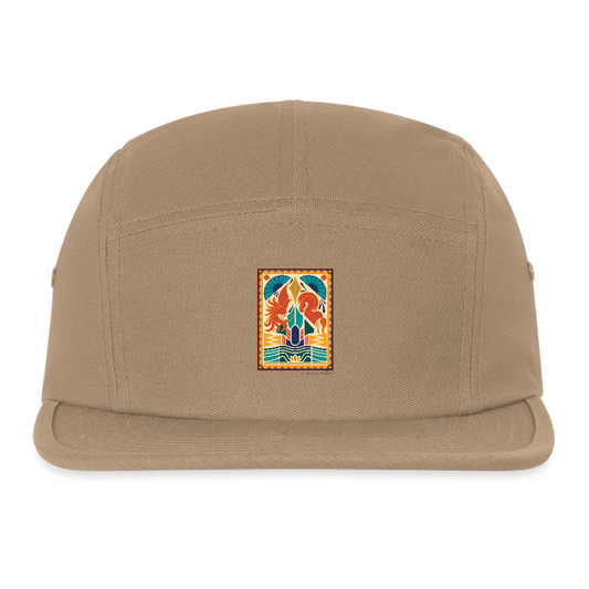 Echo’s van Java Cap – Javaanse Culturele Pet | Unisex | Verstelbaar - khaki