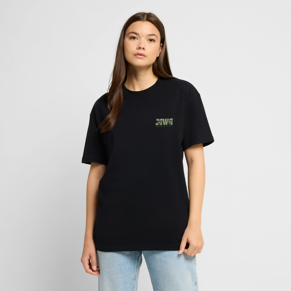 SGR T-Shirt "Aku Wong Jawa" | Heavy Oversized T-Shirt - black