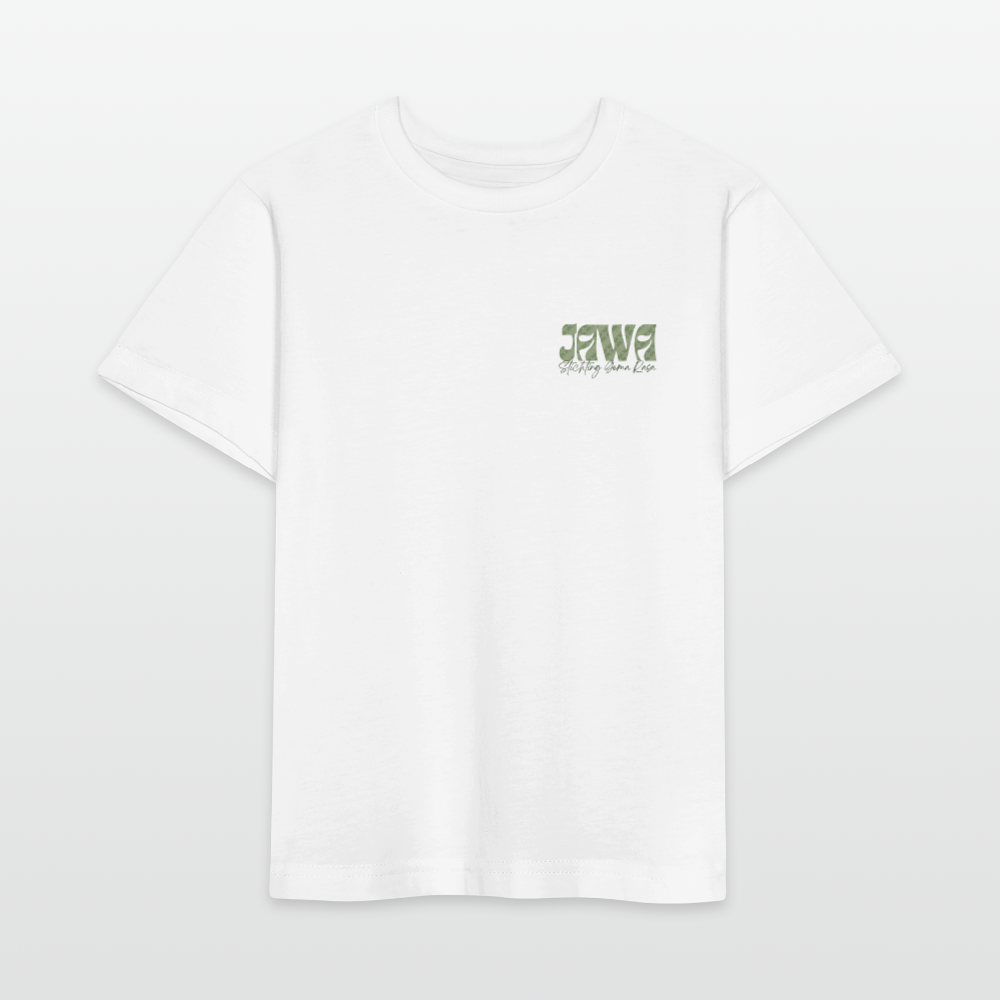SGR Aku Wong Jawa Kids T-Shirt – Javaans Cultureel Kinder Shirt | Unisex |Kids’ T-Shirt - white