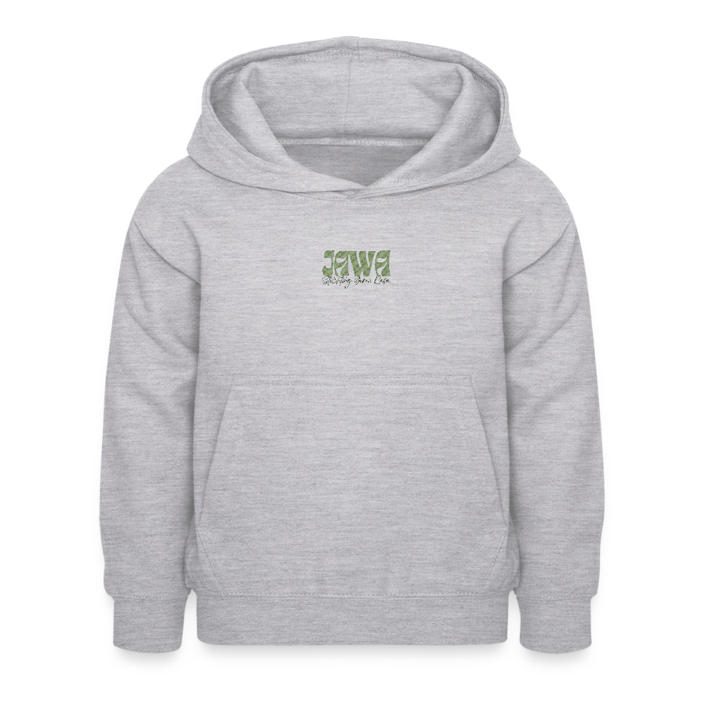SGR Aku Wong Jawa Kids Hoodie – Javaanse Culturele Kinder Trui | Unisex |Kids Hoodie - light heather grey