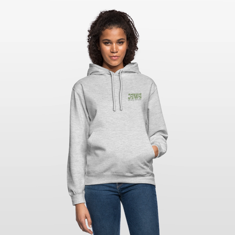 SGR Aku Wong Jawa Unisex Hoodie – Javaanse Culturele Trui | Comfort Fit - light heather grey