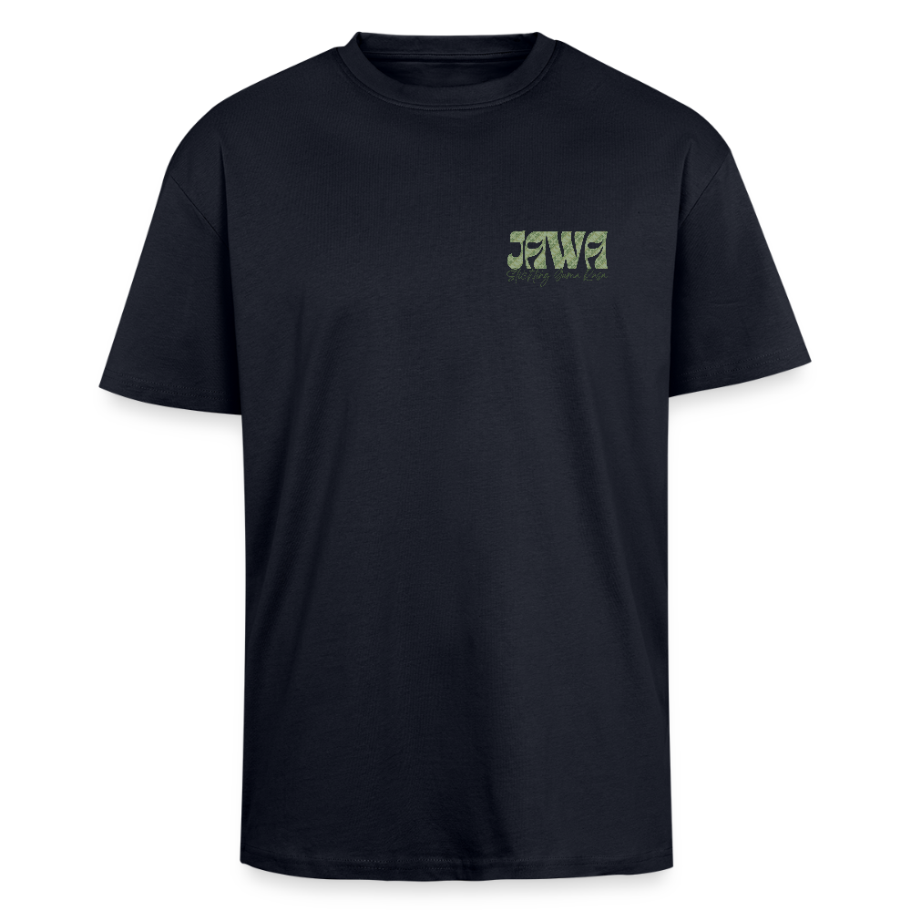 SGR T-Shirt "Aku Wong Jawa" | Heavy Oversized T-Shirt - french navy