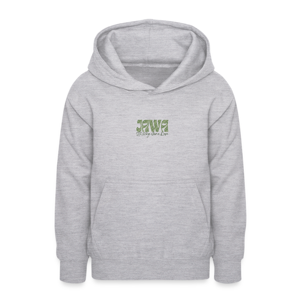 SGR Aku Wong Jawa Teen Hoodie – Javaanse Culturele Jongeren Trui | Unisex | Teen Hoodie - light heather grey