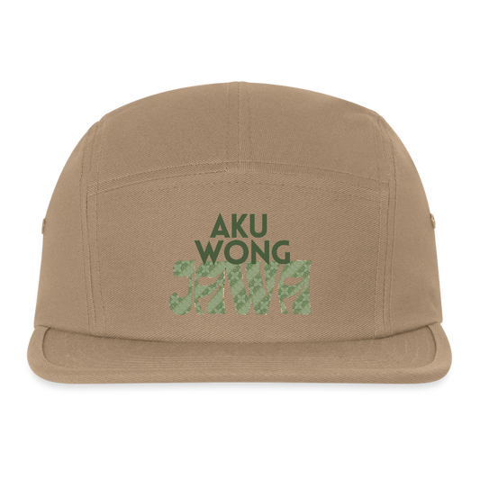 SGR Aku Wong Jawa Cap – Javaanse Culturele Pet | Unisex | Verstelbaar |Cap - khaki