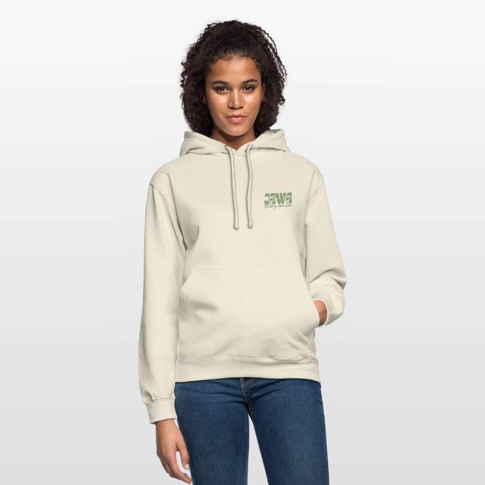 SGR Aku Wong Jawa Unisex Hoodie – Javaanse Culturele Trui | Comfort Fit - vanilla