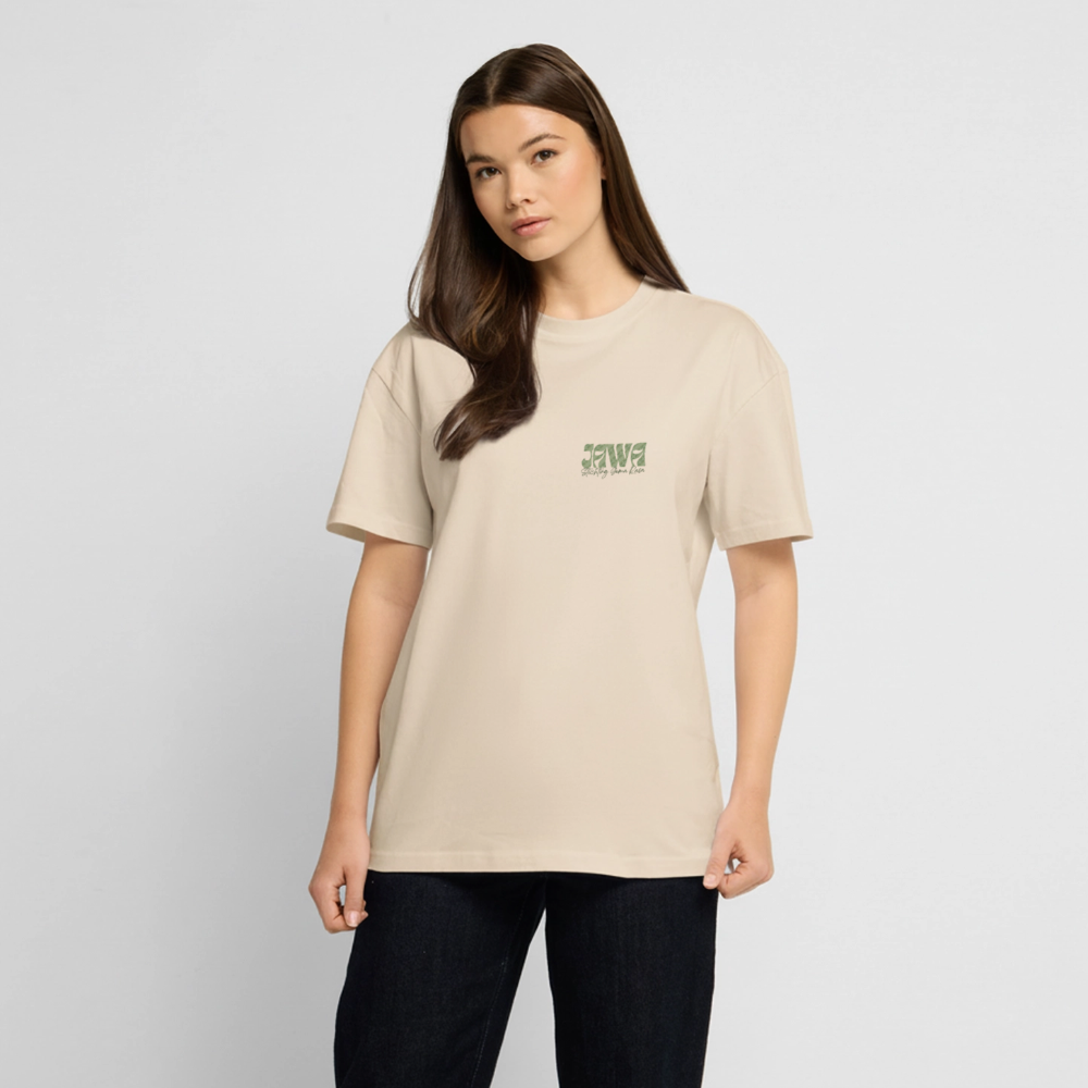 SGR T-Shirt "Aku Wong Jawa" | Heavy Oversized T-Shirt - creme