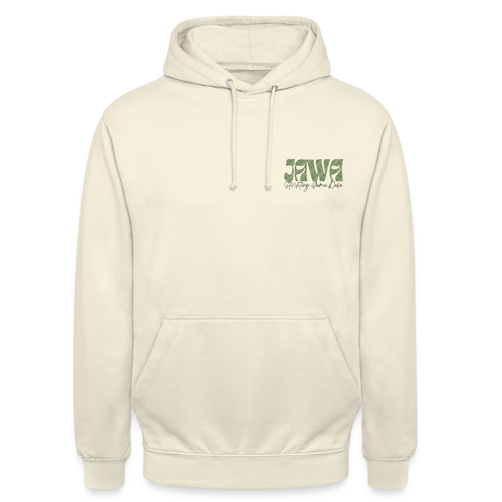 SGR Aku Wong Jawa Unisex Hoodie – Javaanse Culturele Trui | Comfort Fit - vanilla