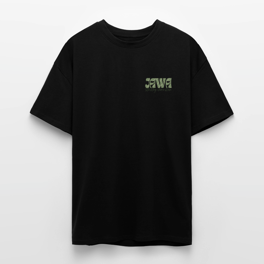 SGR T-Shirt "Aku Wong Jawa" | Heavy Oversized T-Shirt - black