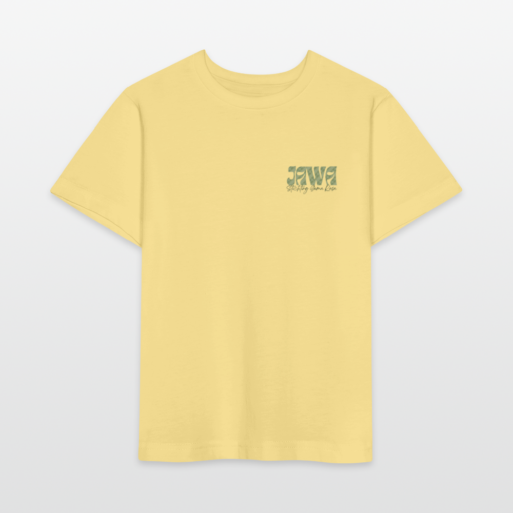 SGR Aku Wong Jawa Kids T-Shirt – Javaans Cultureel Kinder Shirt | Unisex |Kids’ T-Shirt - viva yellow 