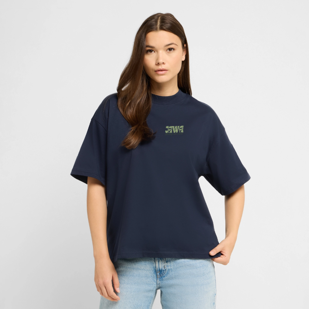 SGR T-Shirt "Aku Wong Jawa" | Heavy Oversized T-Shirt - french navy