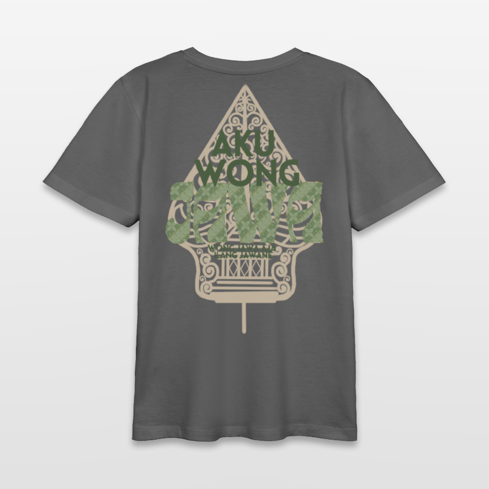SGR Aku Wong Jawa Teen T-Shirt – Javaans Cultureel Jongeren Shirt | Unisex  Organic Teen T-Shirt - anthracite