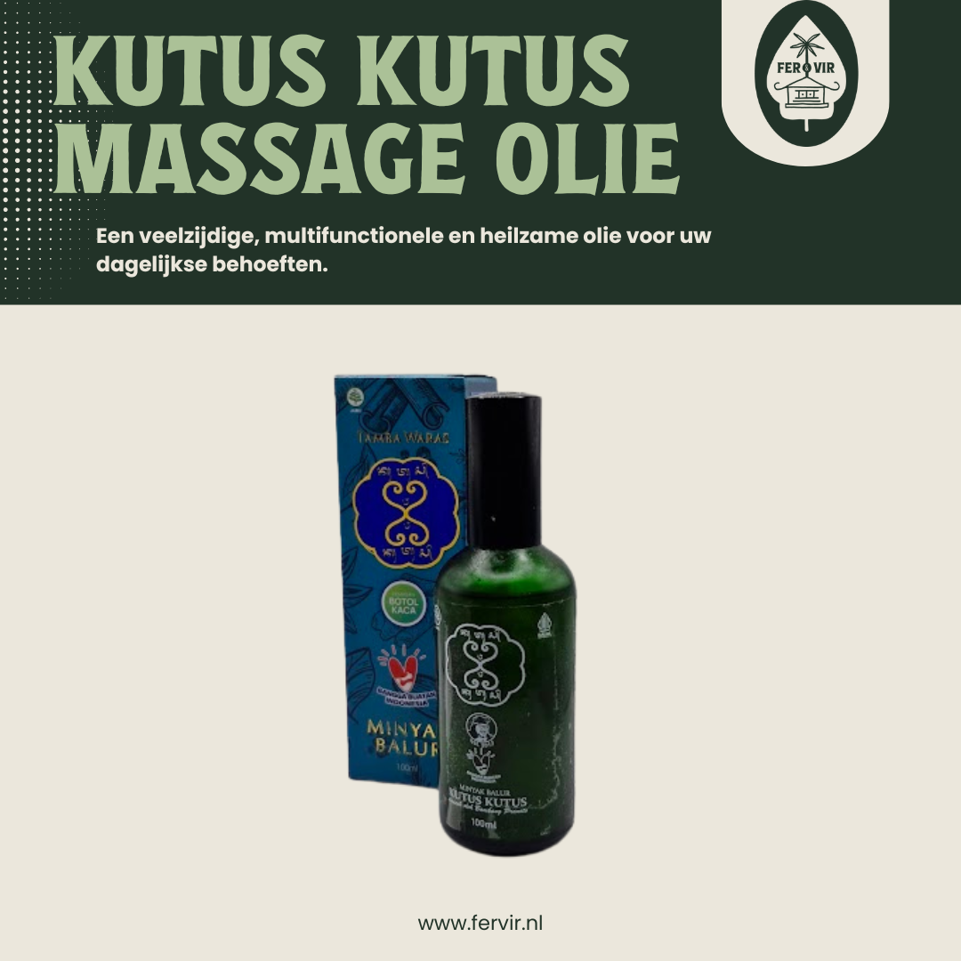Kutus Kutus - Kutus Kutus Kruiden Olie voor Lichaam & Haar
