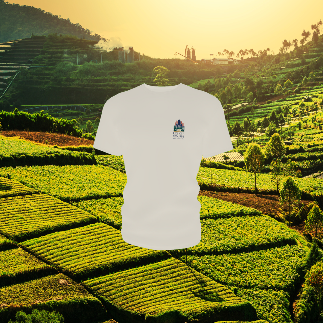 Echo’s van Java T-shirt – Culturele Print Unisex
